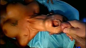 Extrém bukkake party